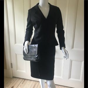 Robert Rodriquez Black Suit w/ Dress/Jacket sz 2